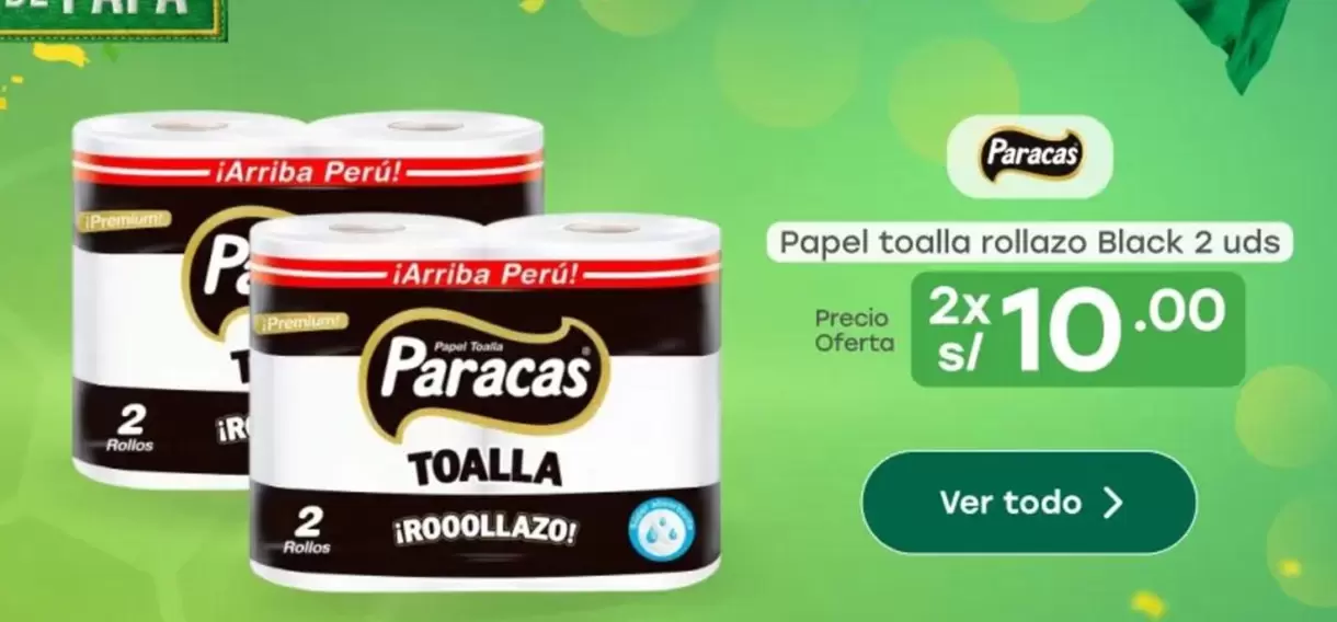 Paracas - Papel toalla rollazo Block