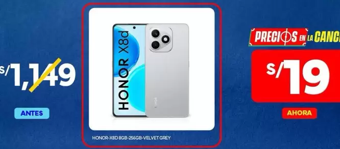 Grey - HONOR X8d 6GB 256GB