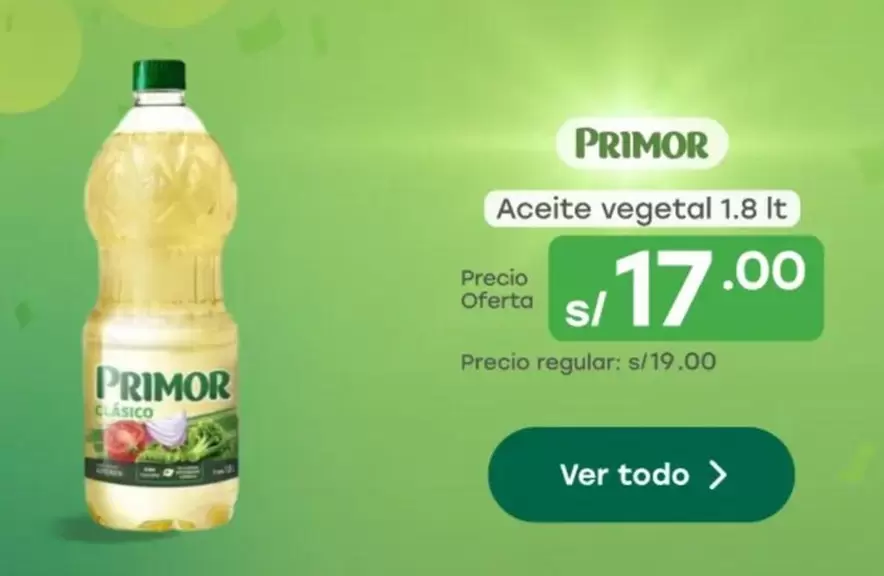 Primor - Aceite vegetal