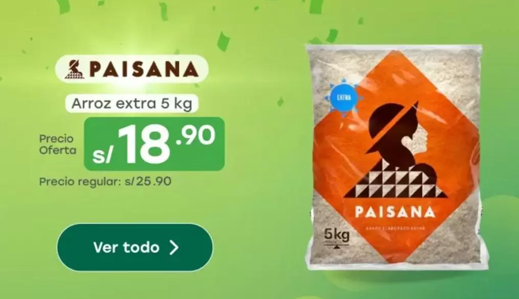 Paisana - Arroz extra