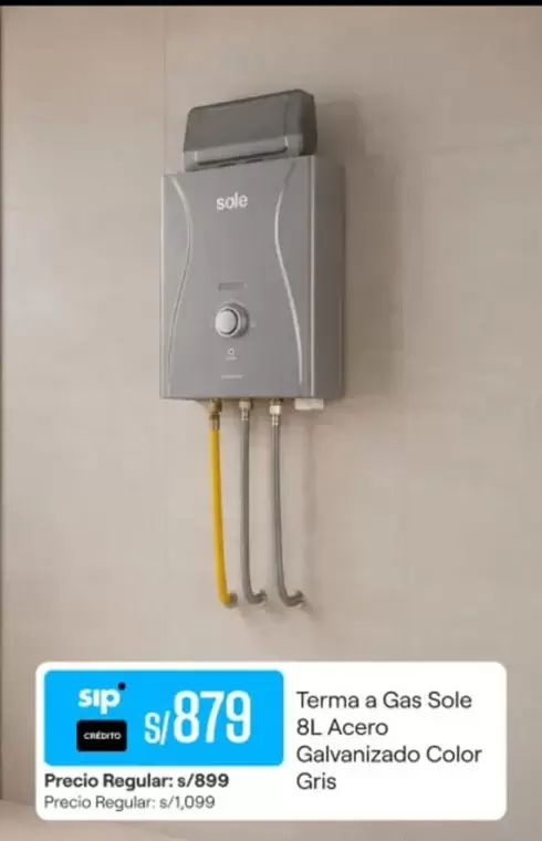 Sole - Termo a Gas