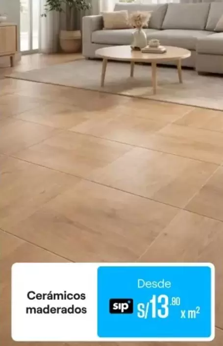 Cerámicos maderados