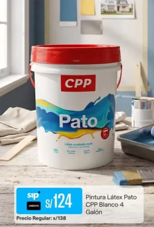 Pato - Pintura Látex Blanco