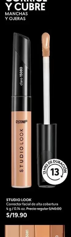 Studio - STUDIO LOOK Corrector facial de alta cobertura