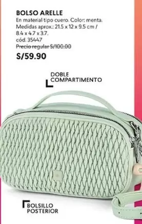 BOLSO ARELLE c
uevo. 35447