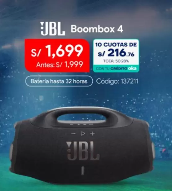 JBL - Boombox 4