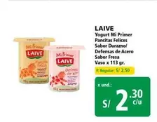 Laive - Yogurt Mi Primer Pancitas Felices / Defensas de Acero
