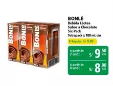 Bebida L
uevo ctea Sabor a Chocolate Six Pack Tetrapak