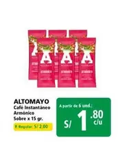 Altomayo - Café Instantáneo Armónico