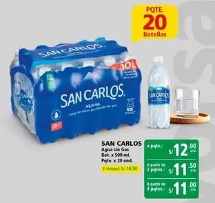 San Carlos - Agua sin gas