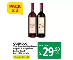 Queirolo - Vino Borgoña + Magdalena
