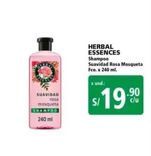 Herbal Essences - Shampoo Suavidad Rosa Mosqueta
