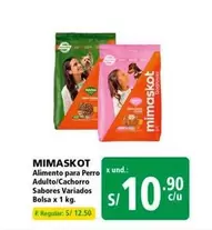 Mimaskot - Alimento para Perro Adulto/Cachorro Sabores Variados