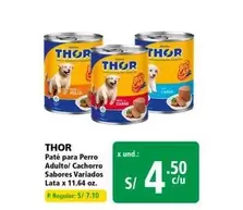 Thor - Paté para Perro Adulto/ Cachorro