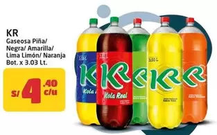 Real - Gaseosa Piña/Negra/Amarilla/Lima Limón/Naranja