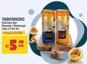 Tabernero - Chilcano Bar Naranja / Maracuyá Lata