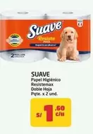Suave - Papel Higi00enico Resistmax Doble Hoja