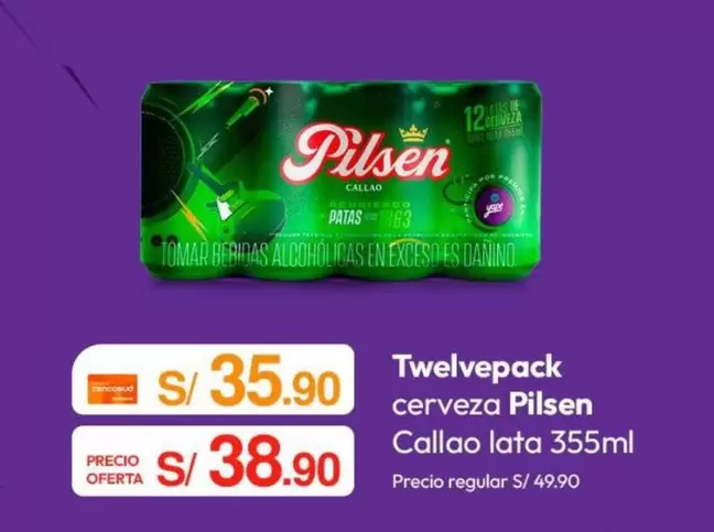 Pilsen - Twelvepack cerveza