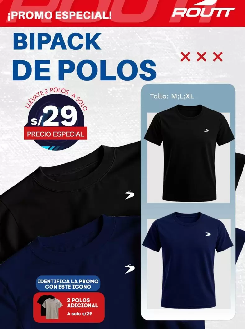 Solo - BIPACK DE POLOS