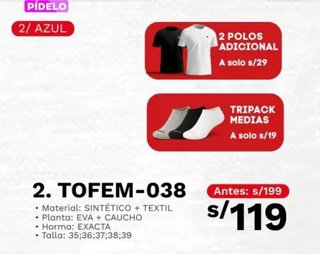 Solo - 2 POLOS ADICIONAL