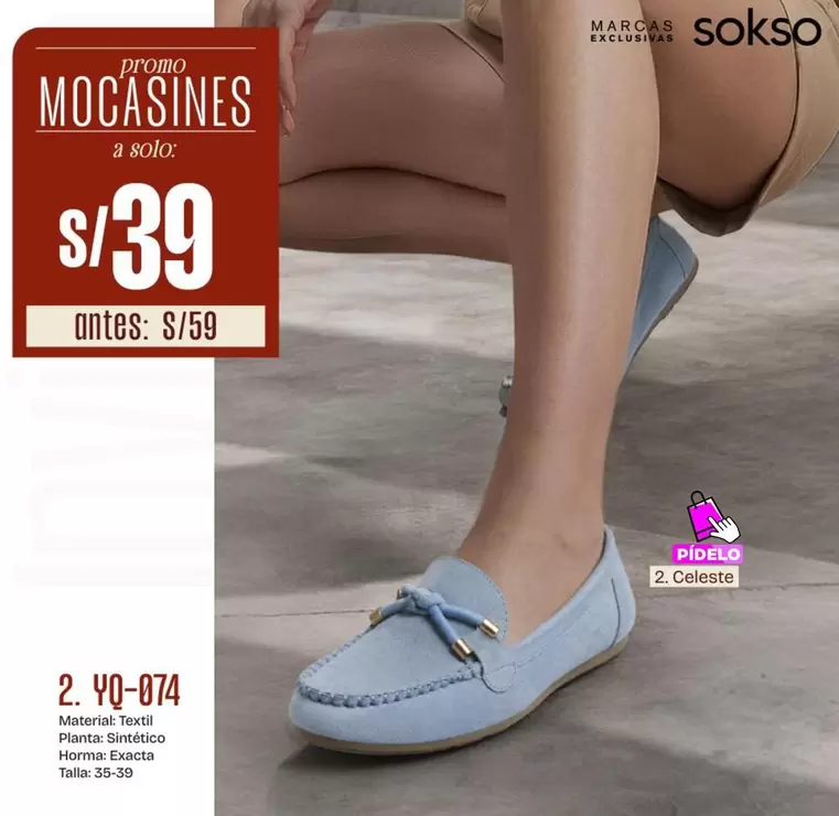 Solo - MOCASINES 2. YQ-074