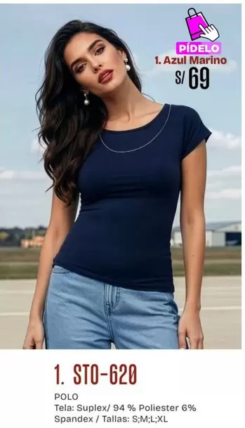 Azul Marino - STO-620 POLO