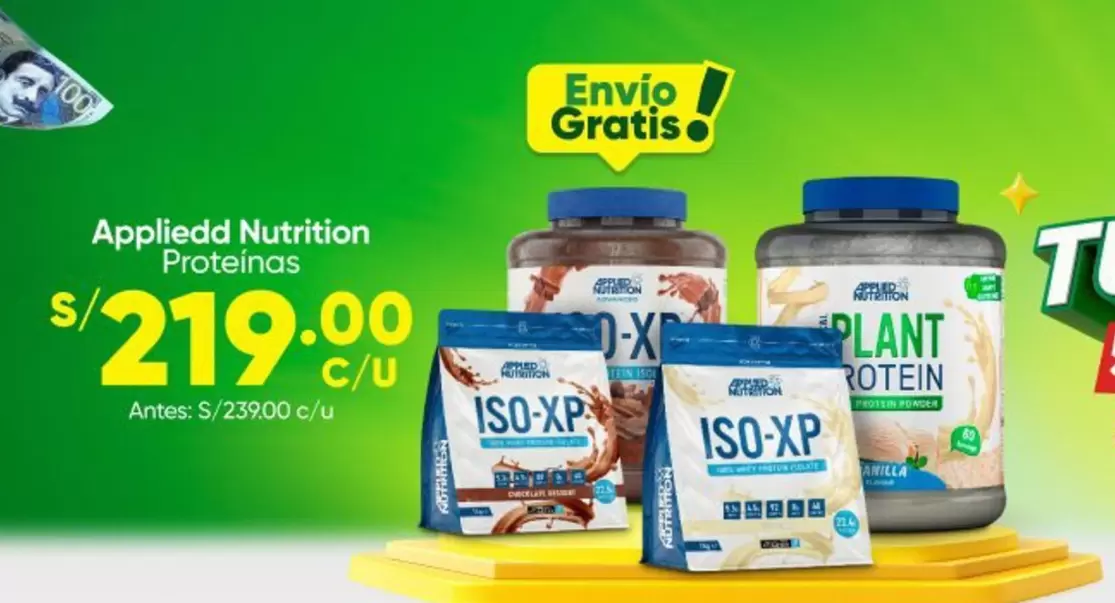 Appliedd Nutrition Proteinas ISO-XP