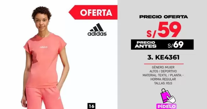 Adidas - OFERTA 3. KE4361
