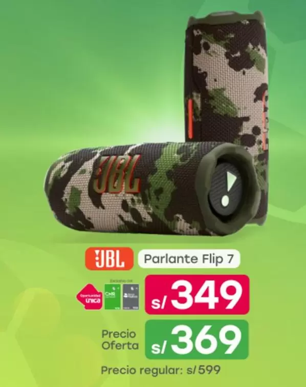 JBL - Parlante Flip 7