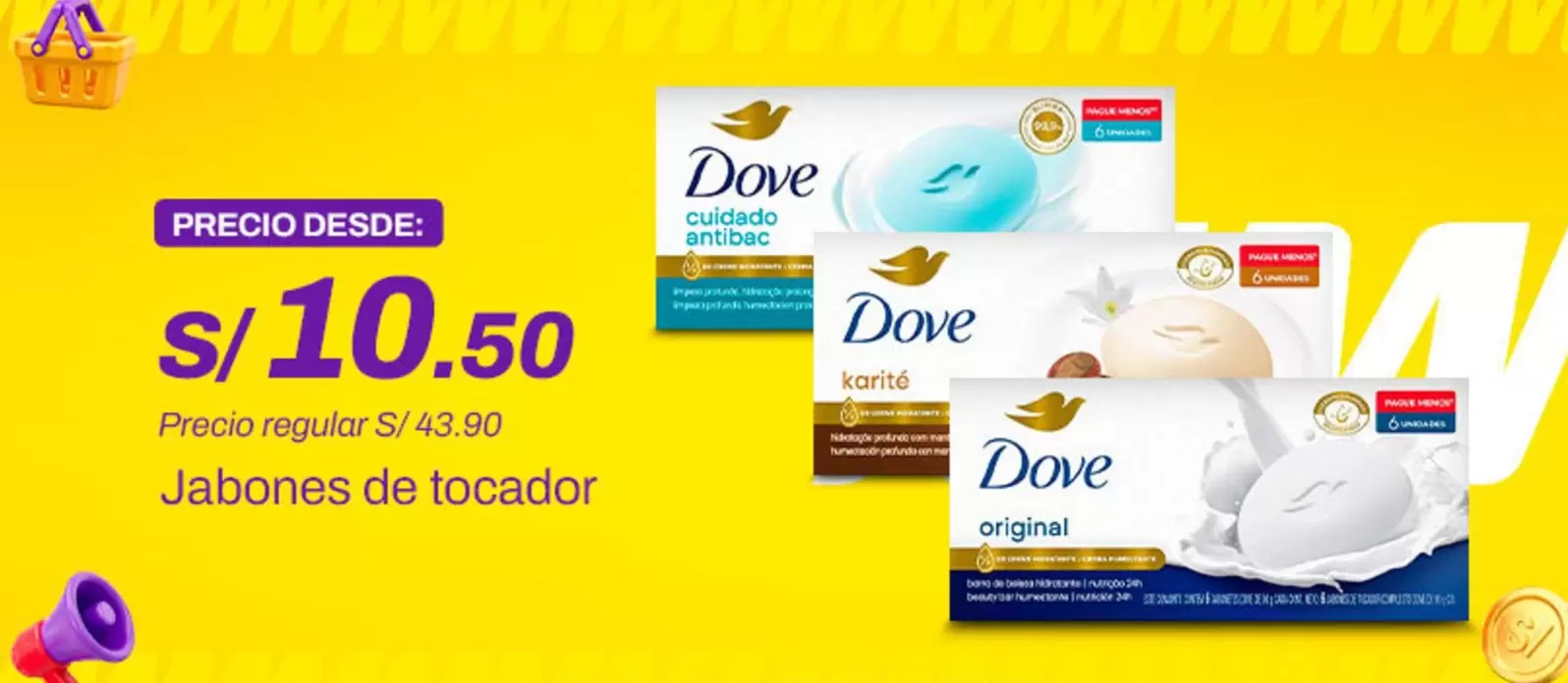 Dove - Jabones de tocador