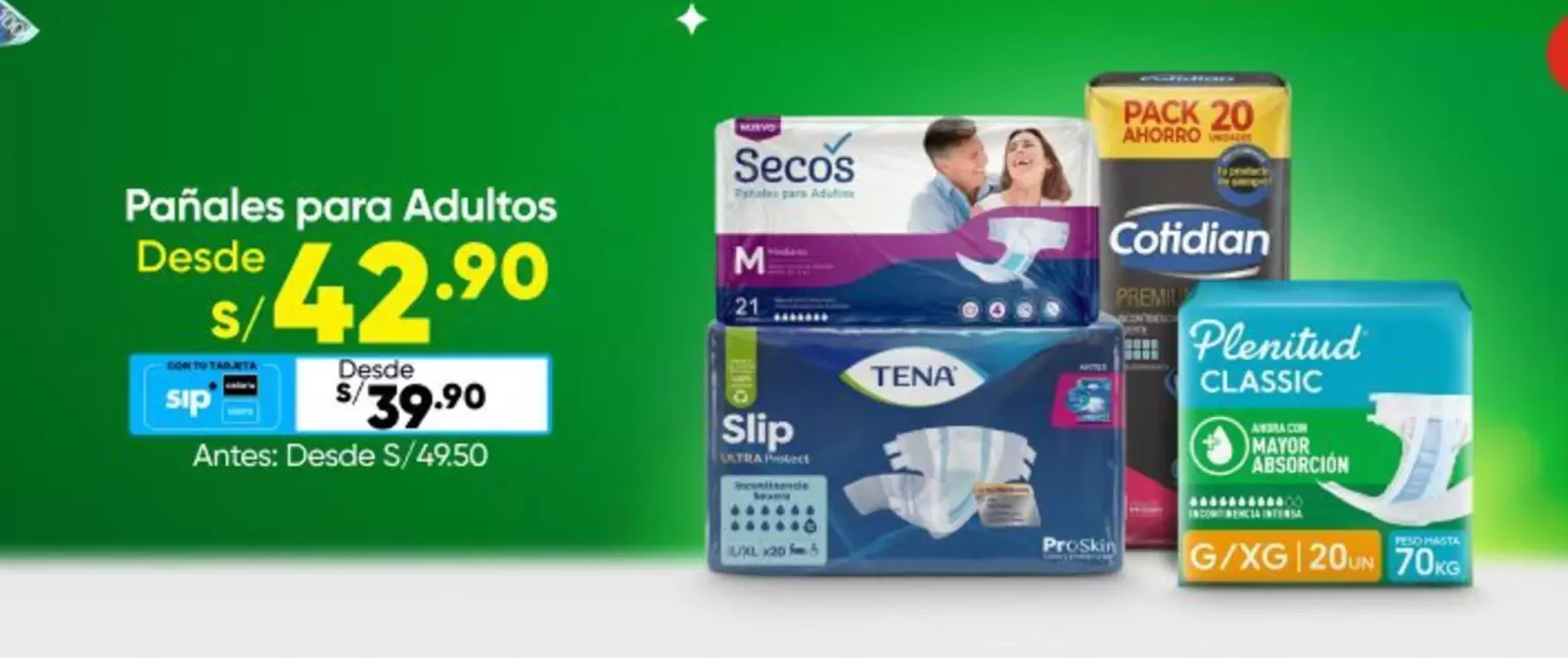 Secos - Pañales para Adultos