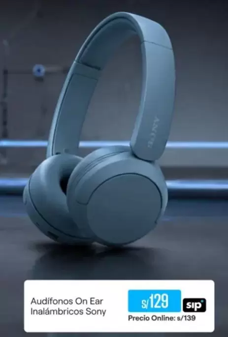 Sony - Audífonos On Ear Inalámbricos