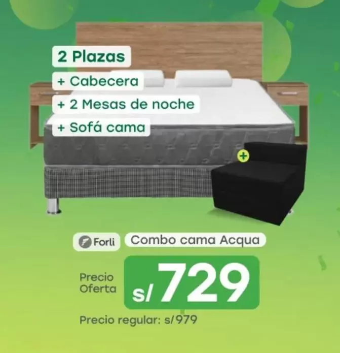 Forli - Combo cama ACQUA