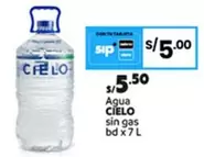 Cielo - Agua sin gas bd