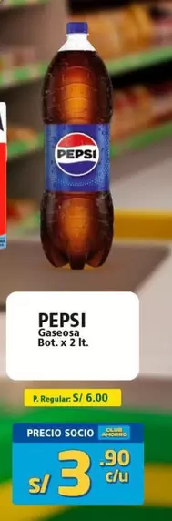 Pepsi - Gaseosa Bot.
