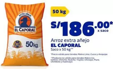 Arequipa - Arroz extra añejo