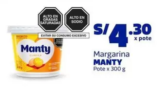Manty - Margarina