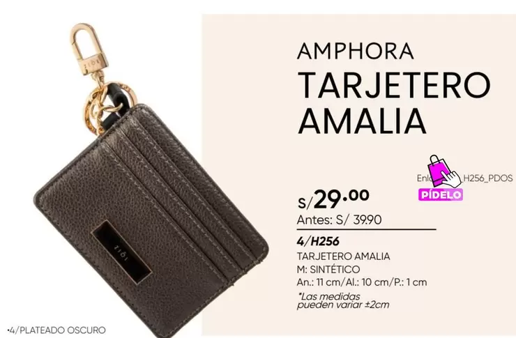 TARJETEROS AMALIA 4/H256
