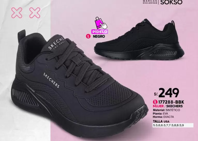 Skechers - Zapatillas 177288-BBK