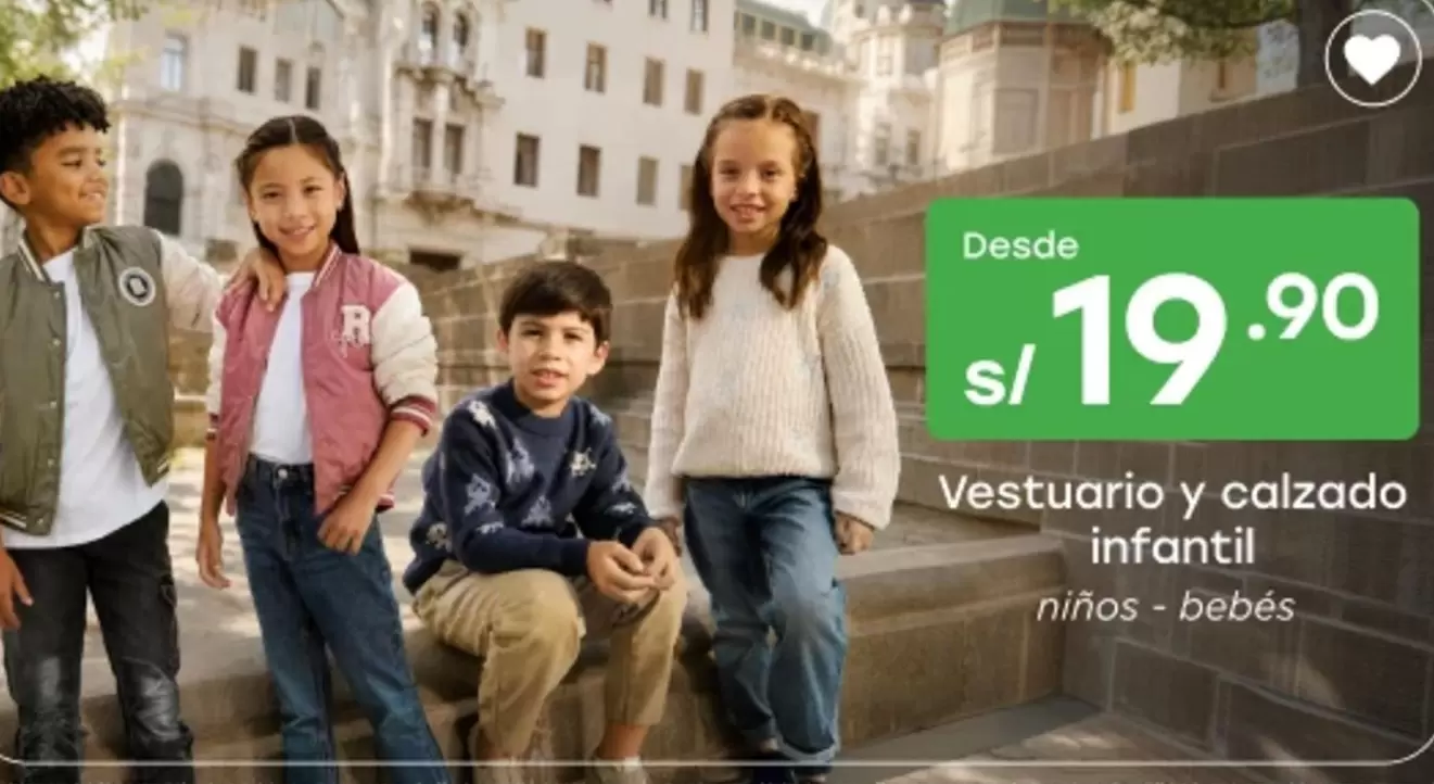 Vestuario y calzado infantil