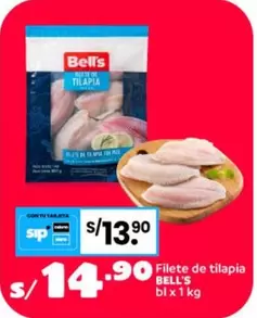 Bell's - Filete de tilapia