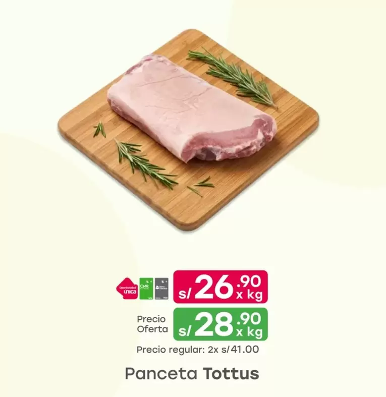 Tottus - Panceta