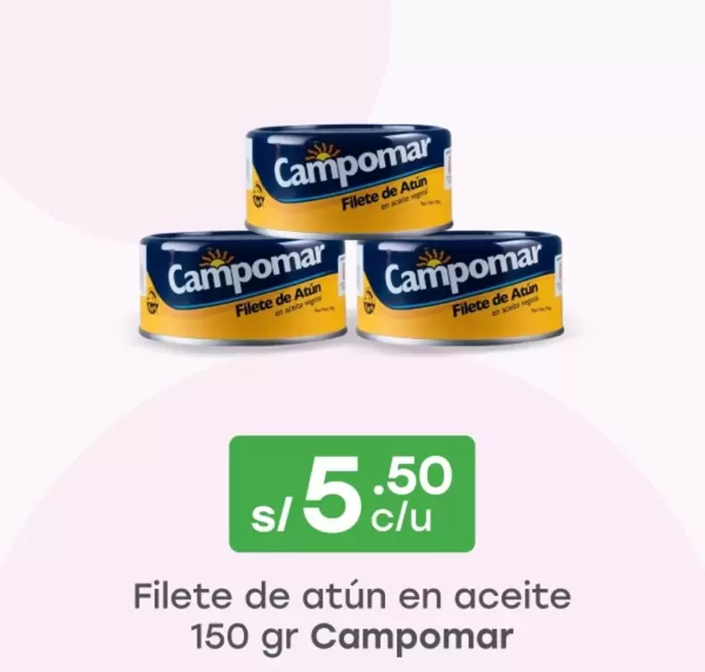 Campomar - Filete de atún en aceite