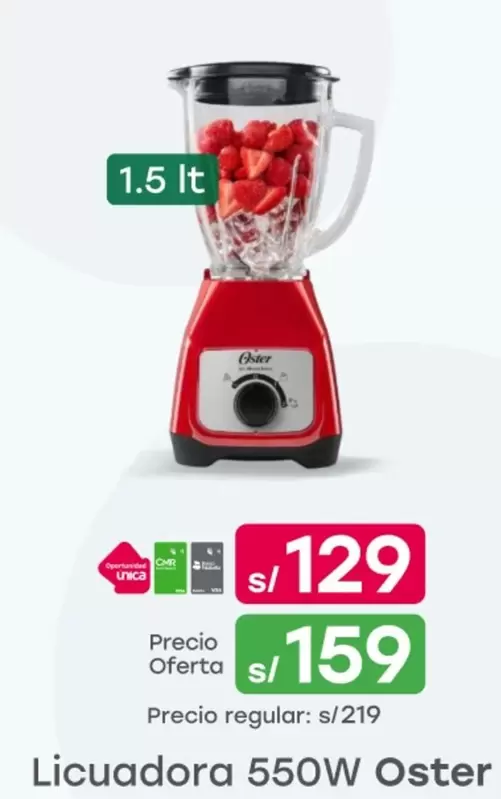 Oster - Licuadora 550W