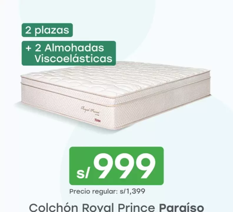 Royal - Colchón Prince Paragiso