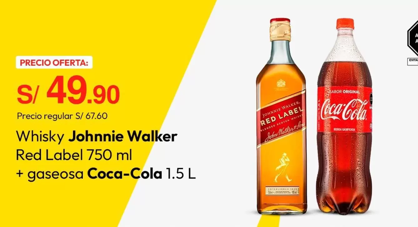 Coca-Cola - Whisky Red Label +