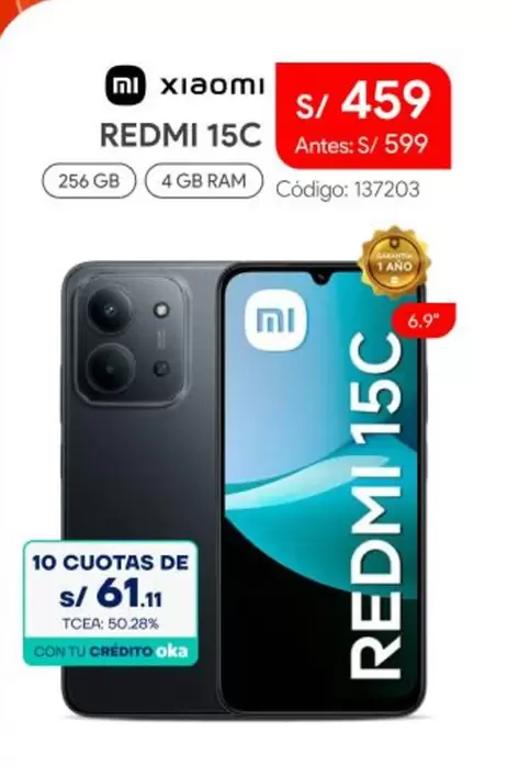 Xiaomi - REDMI 15C
