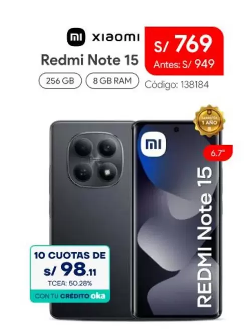 Xiaomi - Redmi Note 15