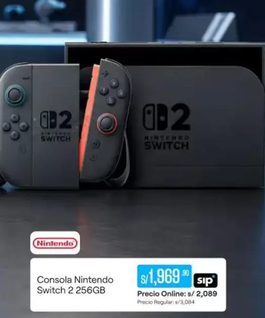 Nintendo Switch - Consola 2 256GB