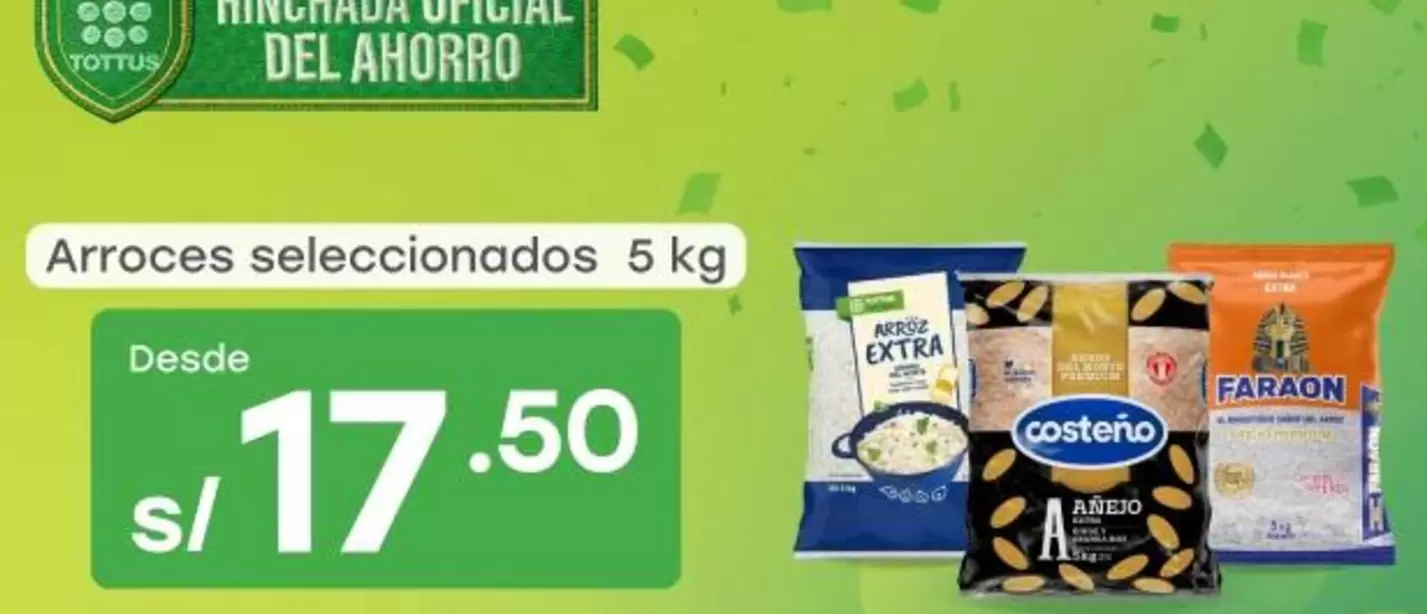 Tottus - Arroces seleccionados